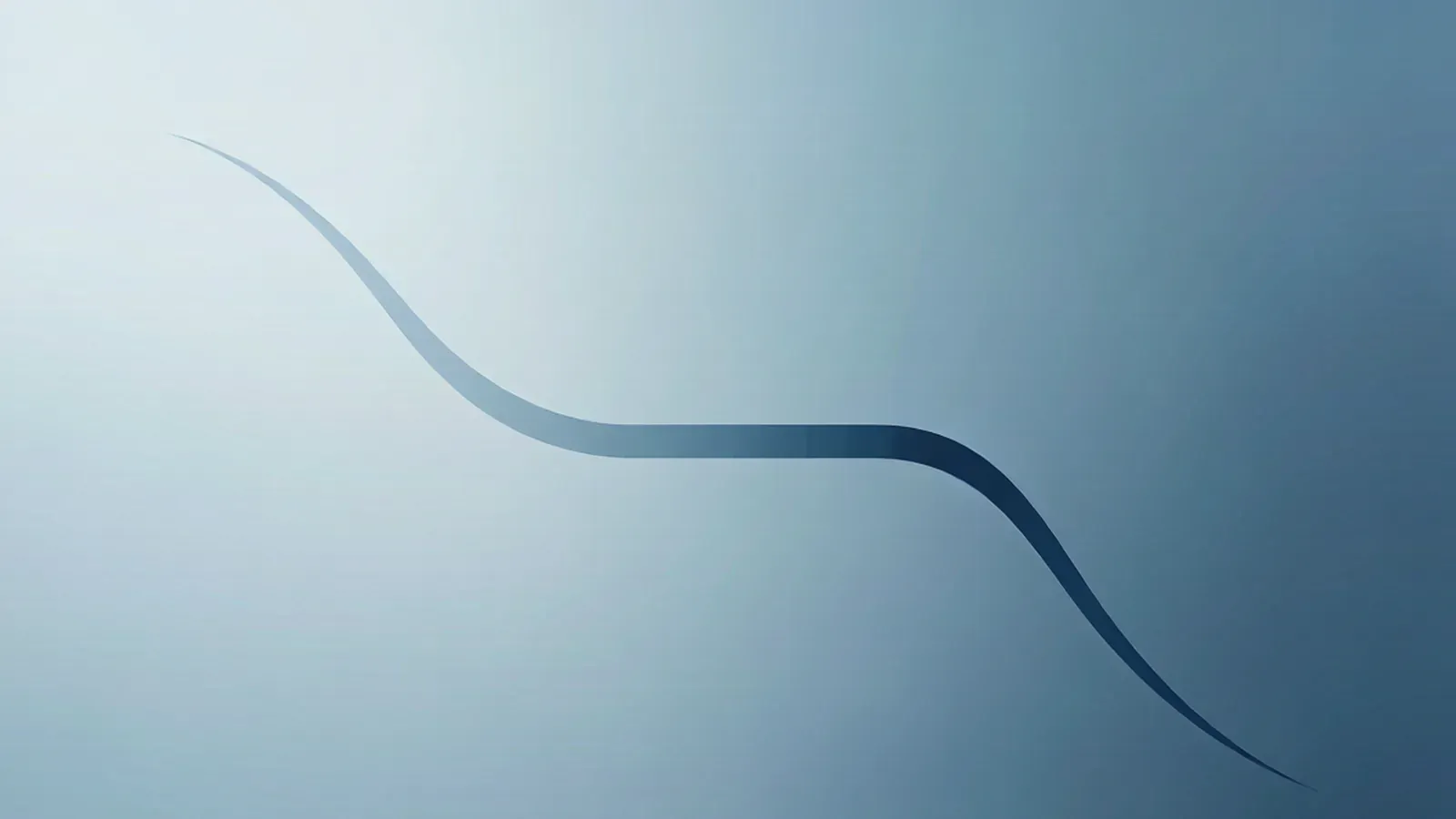 An abstract retention curve that holds past the midpoint instead of collapsing.