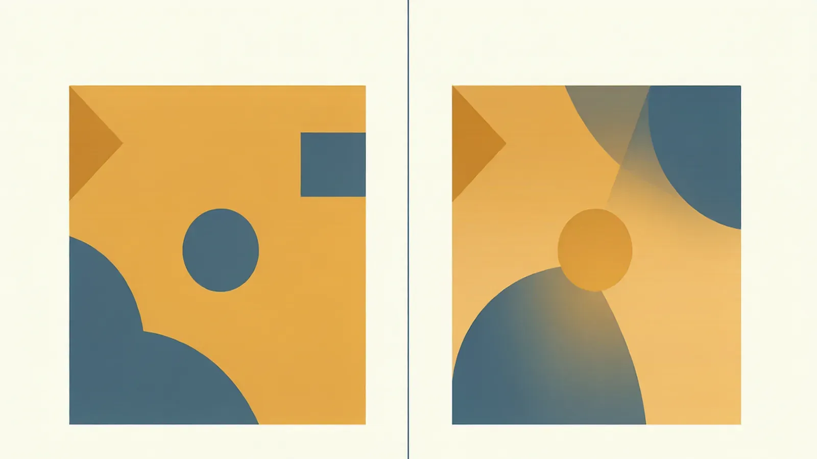 Split diagram comparing a localised edit that keeps the frame intact with a regeneration that replaces the whole composition
